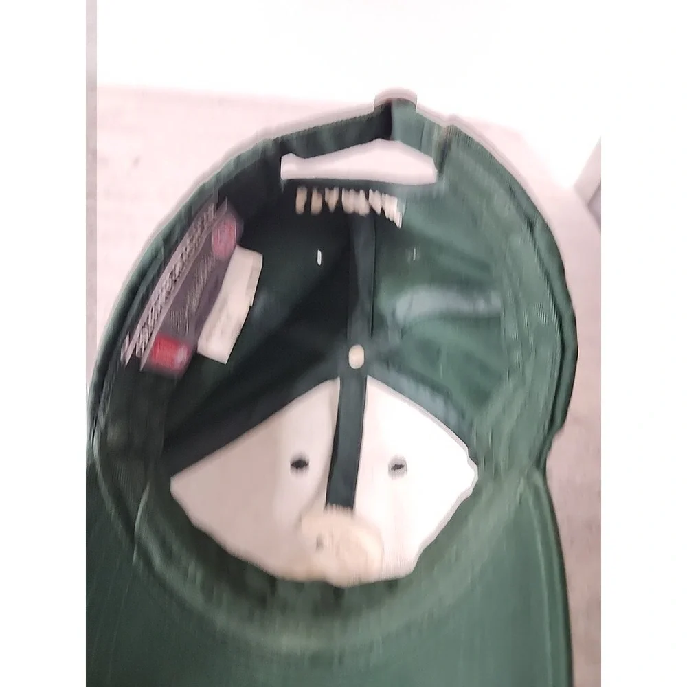 Michigan State Spartans Youth Hat Green Adjustable Baseball Cap Spartan Helmet